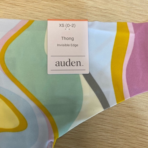 Auden Invisible Edge Thong NWT - Picture 4 of 6